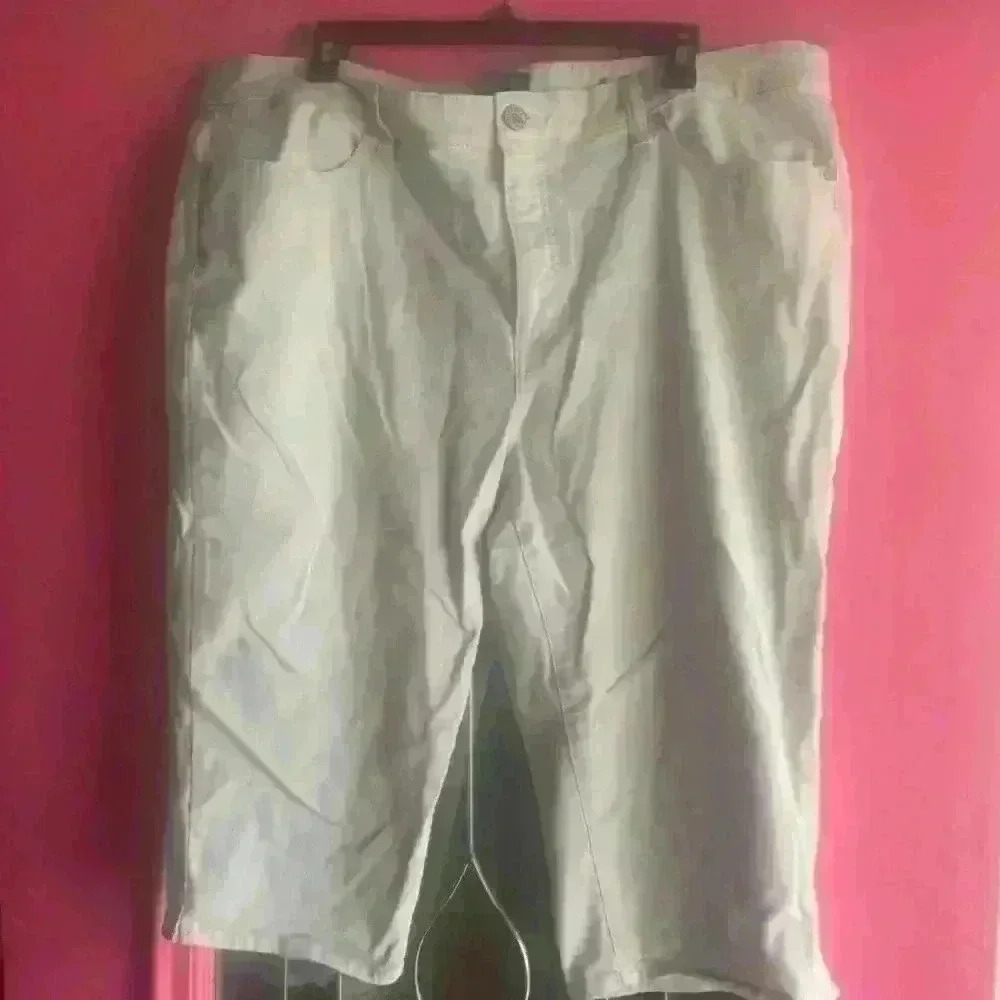 Talbots 20W Khaki Pedal Pushers Capri